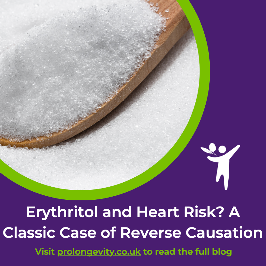 Erythritol and Heart Risk? A Classic Case of Mistaken Identity!