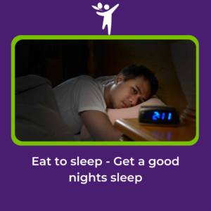 Eat to sleep blog